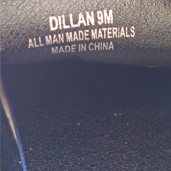 Dillan Buckle Slip On Loafer‎ Size 9M Chunky Platform BLACK - Picture 7 of 7